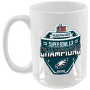 15oz White Mug, Super Bowl 59, 2025