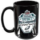 15oz Black Mug, Super Bowl 59, 2025