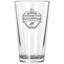 16oz Pint Glass, Etched, Super Bowl 59, 2025