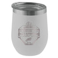 12oz White Stemless Tumbler, Etched, Super Bowl 59, 2025