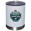 12oz White Lowball Tumbler, Direct Print, Super Bowl 59, 2025