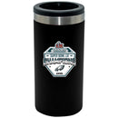 12oz Black Slim Can Holder, Direct Print, Super Bowl 59, 2025