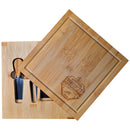 Bamboo Cutting Board with Utensils, Etched, Super Bowl 59, 2025