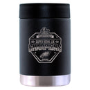 12oz Black Can Holder, Etched, Super Bowl 59, 2025