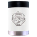 12oz White Can Holder, Etched, Super Bowl 59, 2025