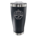 20oz Black Tumbler, Etched, Super Bowl 59, 2025