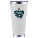 30oz White Tumbler, Direct Print, Super Bowl 59, 2025
