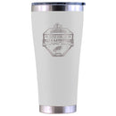 30oz White Tumbler, Etched, Super Bowl 59, 2025