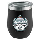 16oz Black Stemless Tumbler, Direct Print, Super Bowl 59, 2025