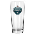 16oz Pub Pilsner Glass, Direct Print, Super Bowl 59, 2025