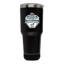 30oz Black Bluetooth Tumbler, Direct Print, Super Bowl 59, 2025