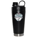 22oz Black Beverage Blender Bottle, Direct Print, Super Bowl 59, 2025