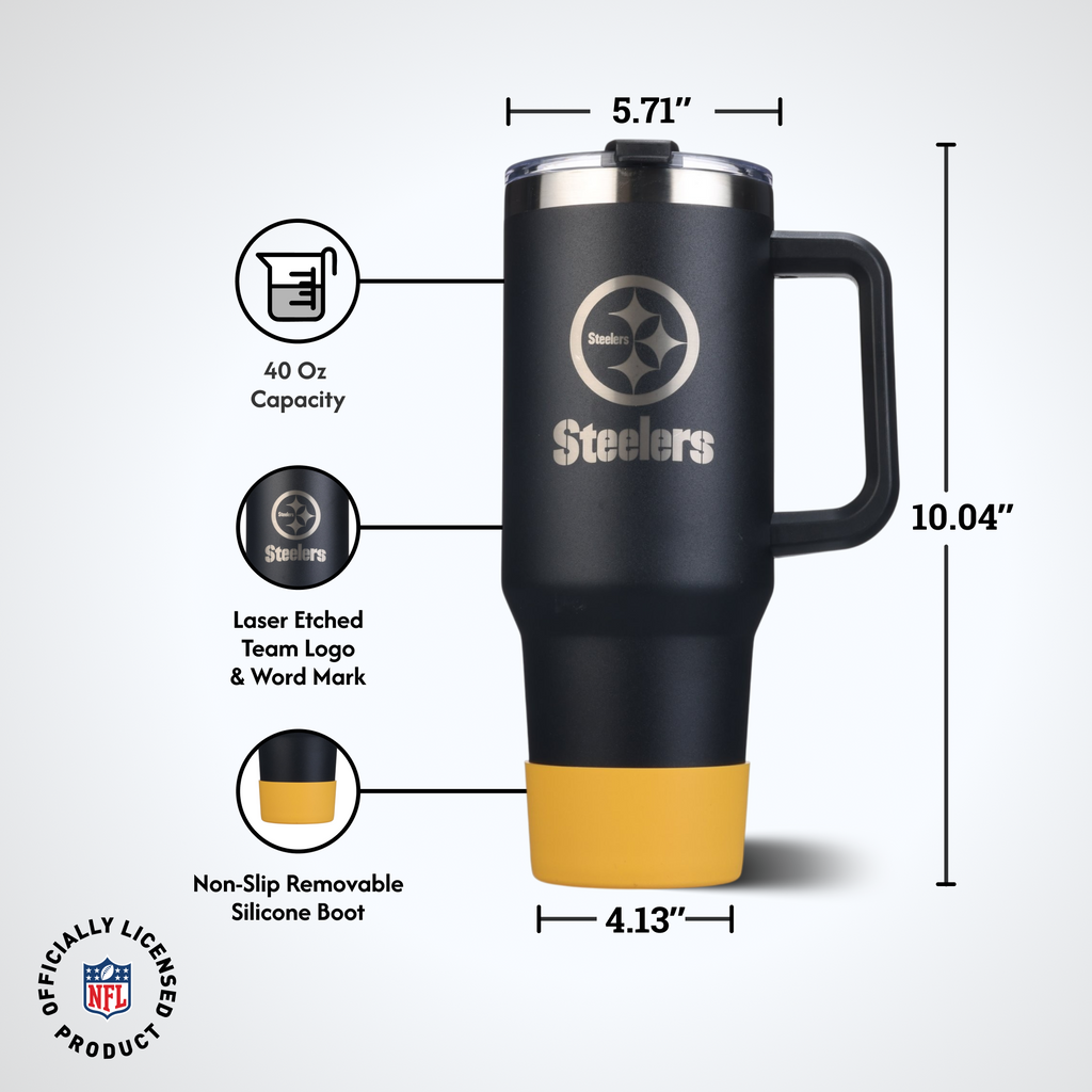 40 OZ Game Day Tumbler I | Pittsburgh Steelers