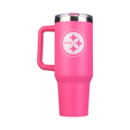 40oz Pink Game Day Tumbler I | Pittsburgh Steelers