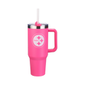 40oz Pink Game Day Tumbler I | Pittsburgh Steelers
