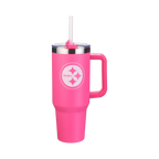 40oz Pink Game Day Tumbler I | Pittsburgh Steelers