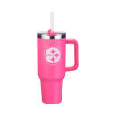 40oz Pink Game Day Tumbler I | Pittsburgh Steelers