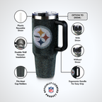 40oz TC Bling Game Day Tumbler I | Pittsburgh Steelers