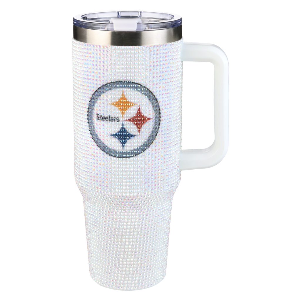 40oz Bling Collosal Tumbler | Pittsburgh Steelers