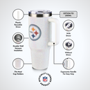 40oz Bling Collosal Tumbler | Pittsburgh Steelers