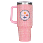 40oz Pink Bling Game Day Tumbler I | Pittsburgh Steelers