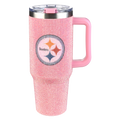 40oz Pink Bling Game Day Tumbler I | Pittsburgh Steelers