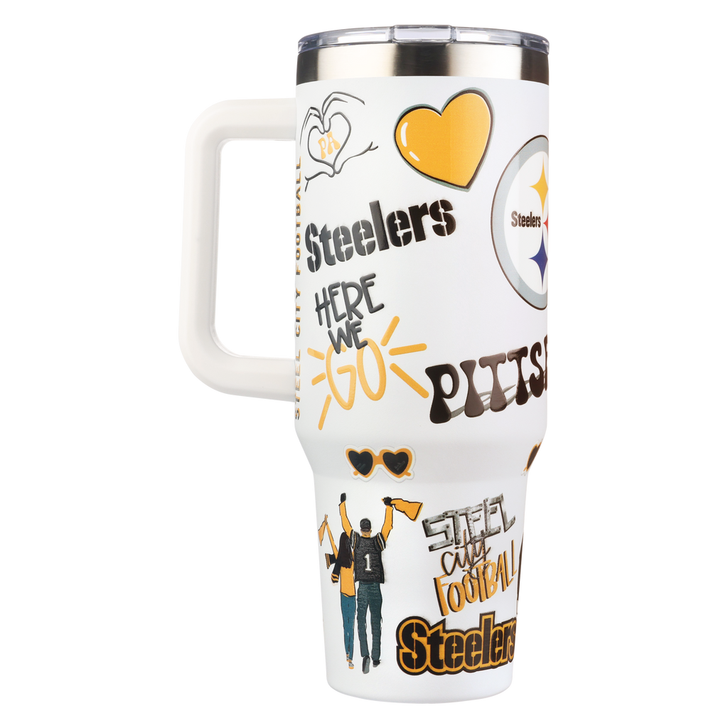 40oz Team Spirit Game Day Tumbler I | Pittsburgh Steelers