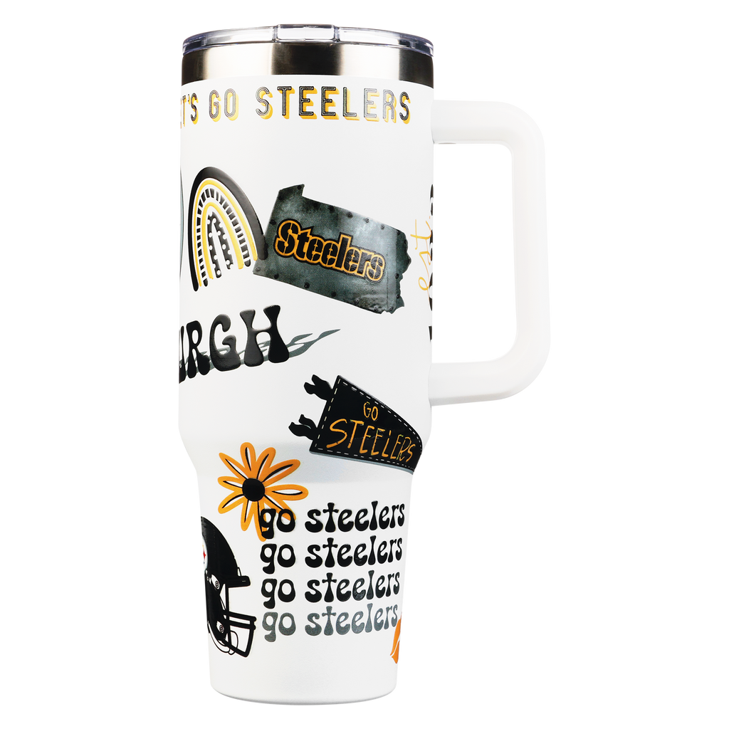 40oz Team Spirit Game Day Tumbler I | Pittsburgh Steelers