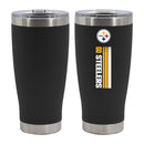 20oz Stainless Steel Tumbler Let's Go Team | Pittsburgh Steelers