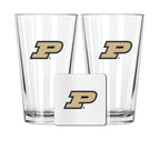 2 Pack Pint and Coasters set  | Purdue University