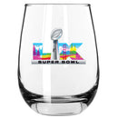 15oz Stemless Wine Glass | 2026 Super Bowl