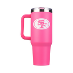 40oz Pink Game Day Tumbler I | San Francisco 49ers