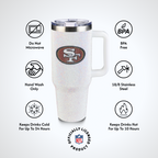 40oz Bling Collosal Tumbler | San Francisco 49ers