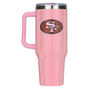 40oz Pink Bling Game Day Tumbler I | San Francisco 49ers
