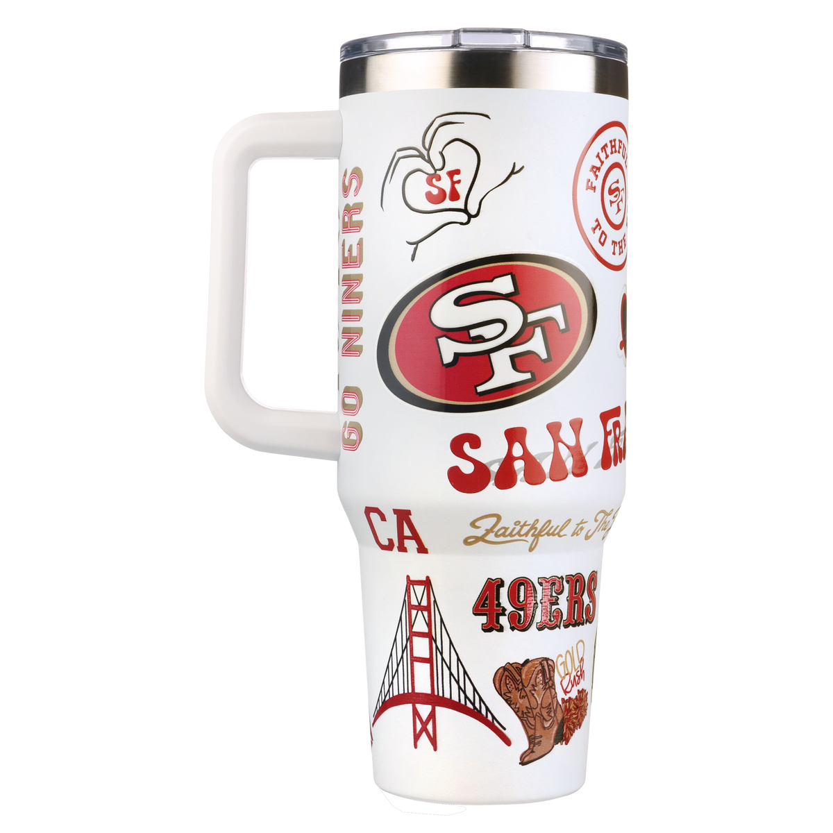 40oz Team Spirit Game Day Tumbler I | San Francisco 49ers