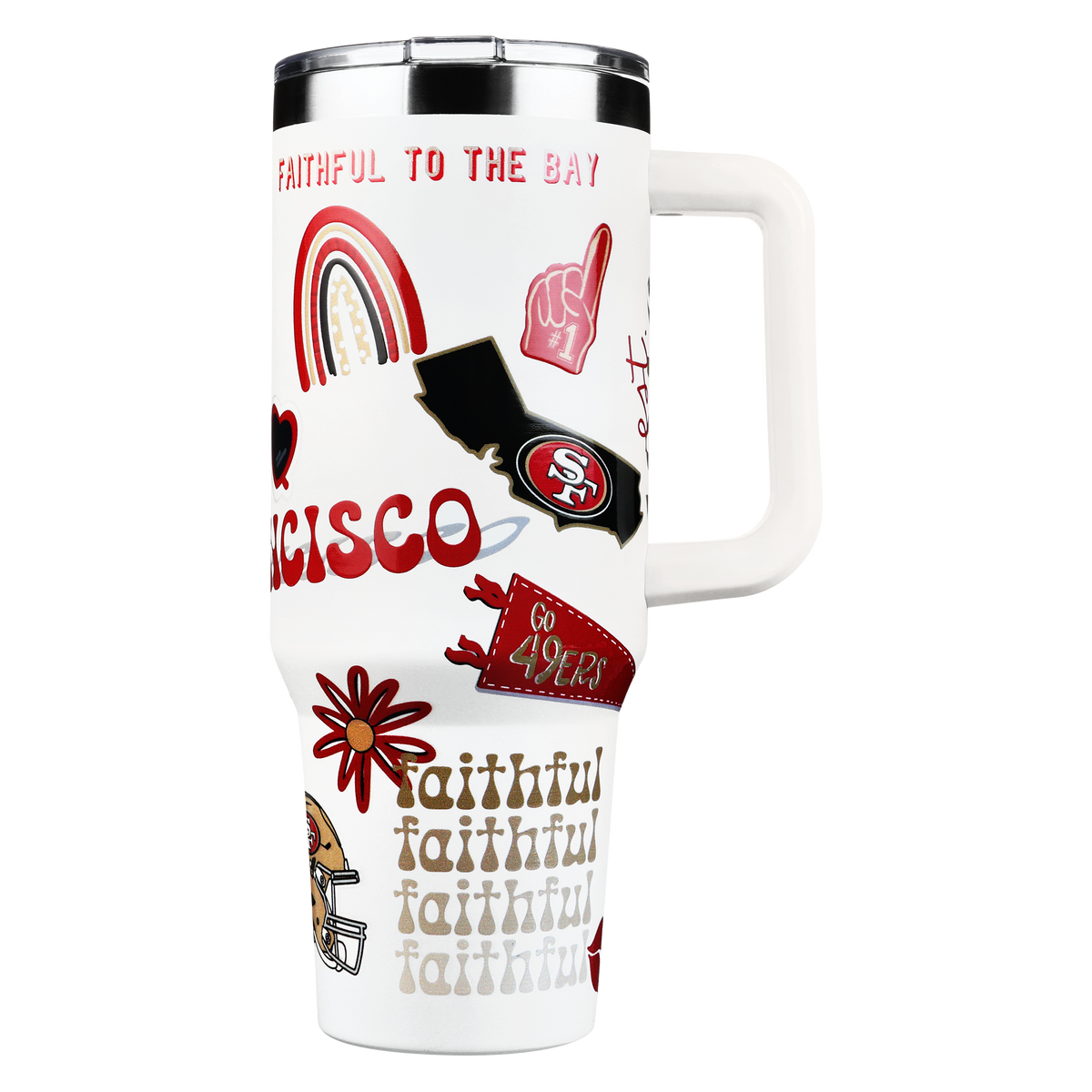 40oz Team Spirit Game Day Tumbler I | San Francisco 49ers