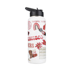 34oz Team Spirit Water Bottle I | San Francisco 49ers
