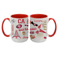 Loco Design 2 pack 15oz Mug | San Francisco 49ers