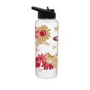 34oz Quencher Bottle, DP, Flowers Design | San Francisco 49ers