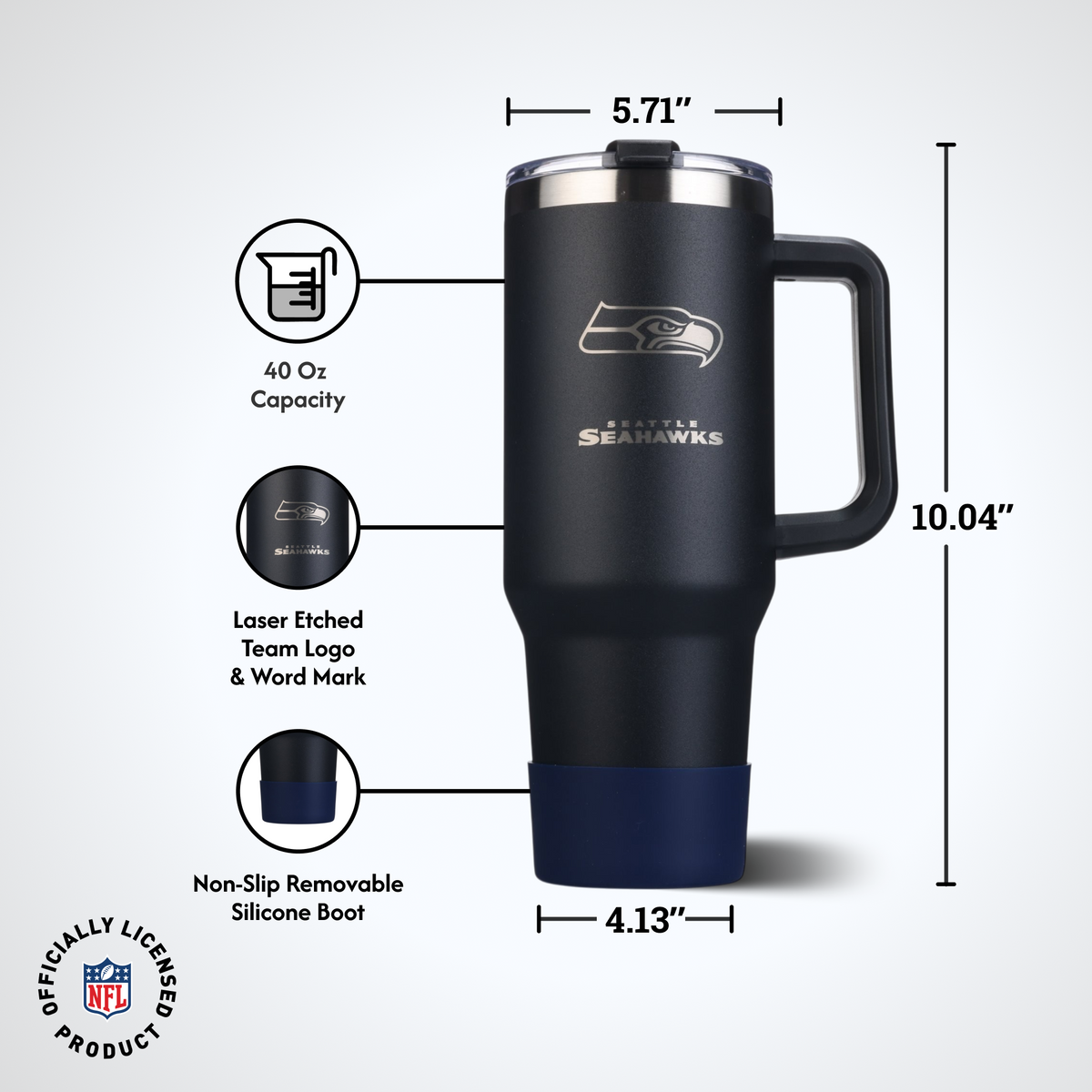 40 OZ Game Day Tumbler I | Seattle Seahawks