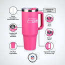 40oz Pink Game Day Tumbler I | Seattle Seahawks