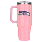 40oz Pink Bling Game Day Tumbler I | Seattle Seahawks