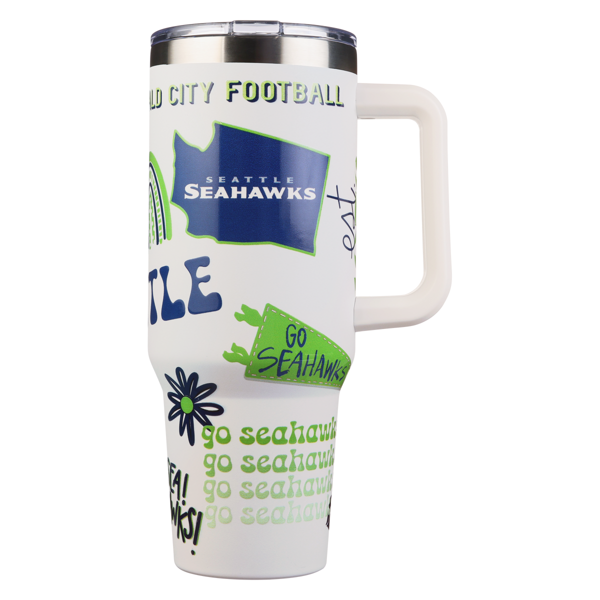 40oz Team Spirit Game Day Tumbler I | Seattle Seahawks