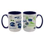 Loco Design 2 pack 15oz Mug | Seattle Seahawks