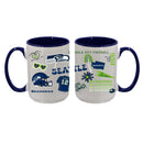 Loco Design 2 pack 15oz Mug | Seattle Seahawks