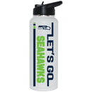 34oz Quencher Let's Go Team Dash Design | Seattle Seahawks