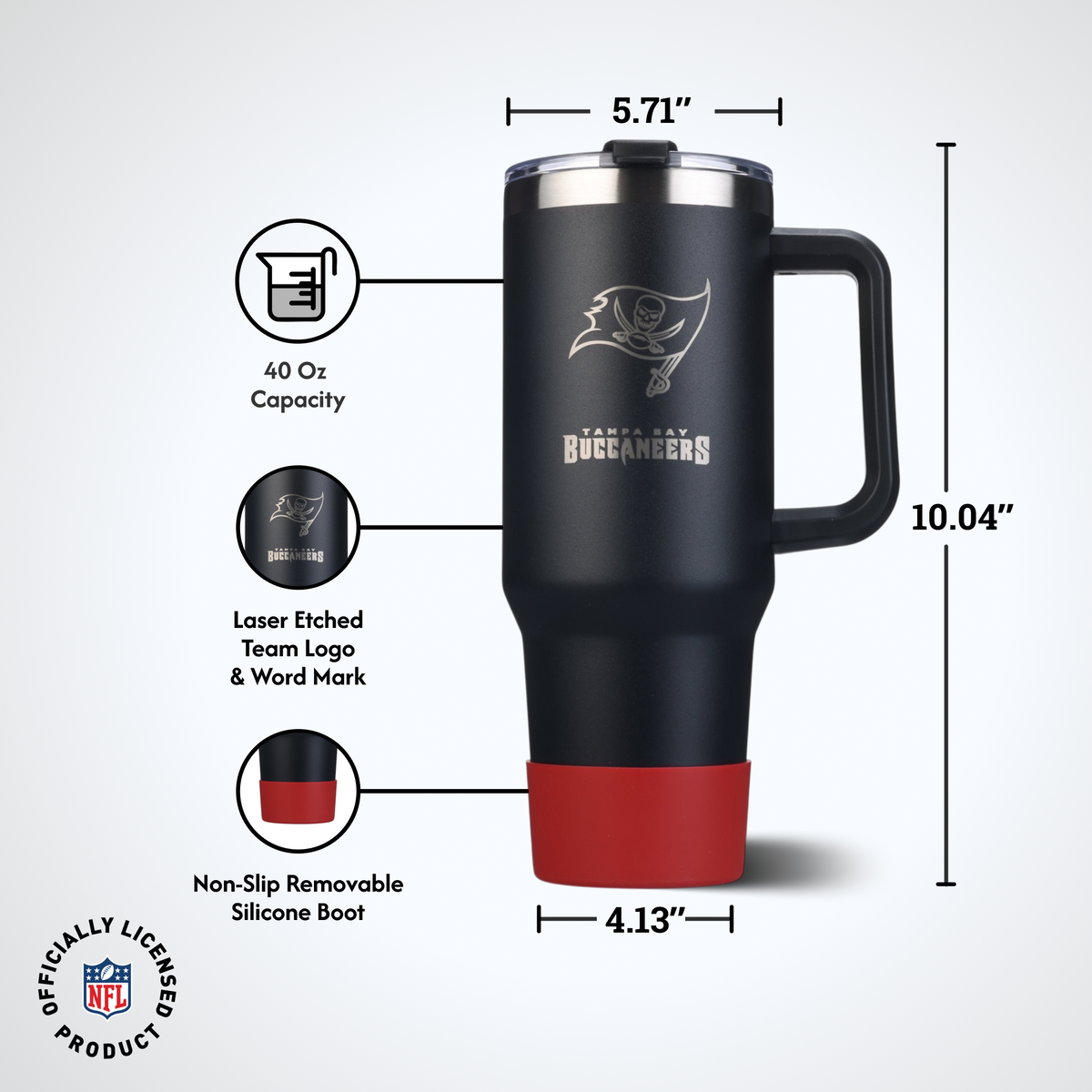 40 OZ Game Day Tumbler I | Tampa Bay Buccaneers