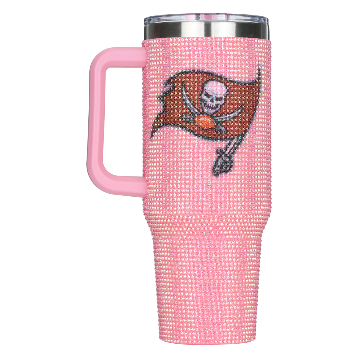 40oz Pink Bling Game Day Tumbler I | Tampa Bay Buccaneers