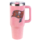 40oz Pink Bling Game Day Tumbler I | Tampa Bay Buccaneers