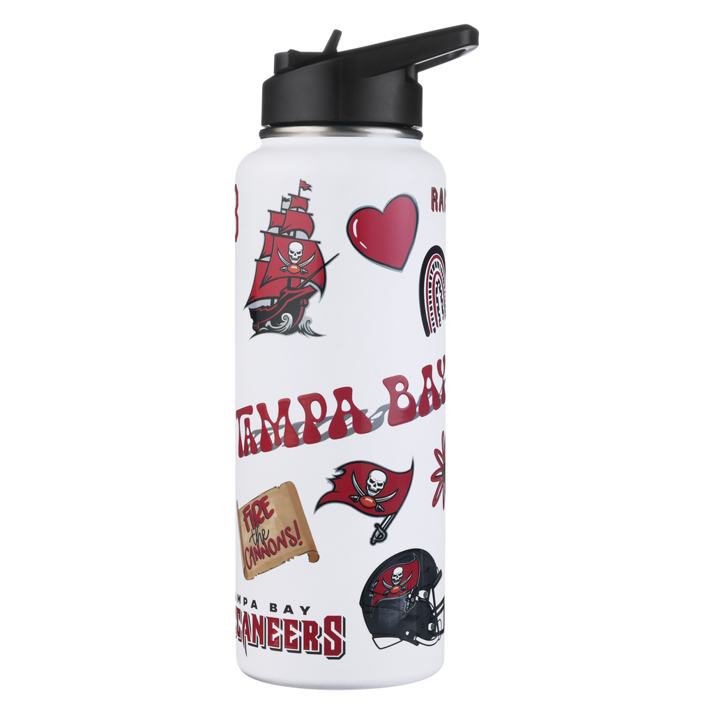 34oz Team Spirit Water Bottle I | Tampa Bay Buccaneers